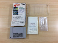 ud7063 Human Grand Prix BOXED SNES Super Famicom Japan