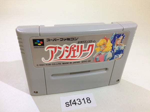 sf4318 Angelique SNES Super Famicom Japan