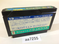 AA7255 Tag Team Pro Wrestling NES Famicom Japan