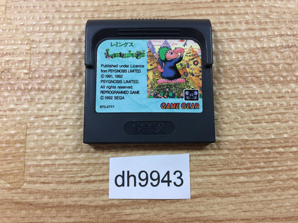 dh9943 Lemmings Sega Game Gear Japan