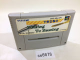 Shimono Masaki no Fishing To Bassing SNES Super Famicom Japan - SE6678
