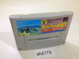 Super 4WD The Baja SNES Super Famicom Japan - SH2172