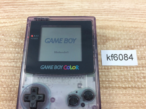 kf6084 GameBoy Color Clear Purple Game Boy Console Japan