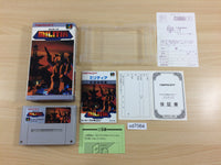 ud7064 Metal Marines Militia BOXED SNES Super Famicom Japan