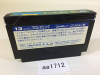 aa1712 Tag Team Pro Wrestling NES Famicom Japan