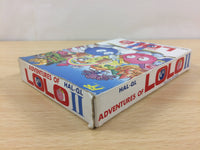 ub9694 Adventures of Lolo 2 BOXED NES Famicom Japan