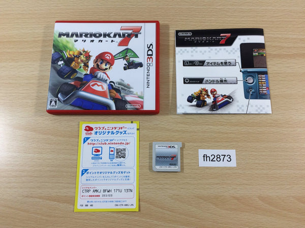 fh2873 Mario Kart 7 BOXED Nintendo 3DS Japan