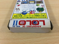 ub9694 Adventures of Lolo 2 BOXED NES Famicom Japan