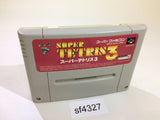 Super Tetris 3 SNES Super Famicom Japan - SF4327