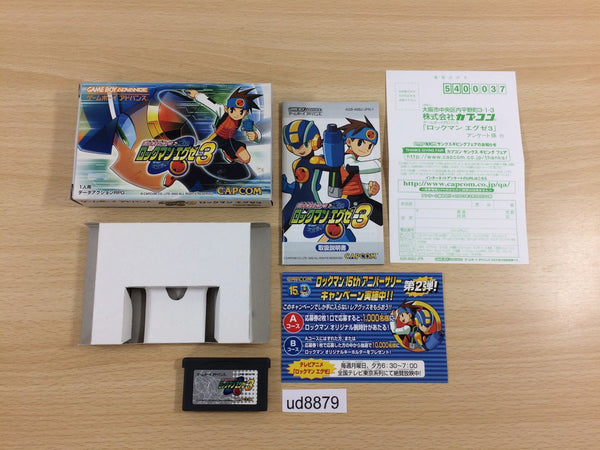 UD8879 Rockman Exe 3 Megaman BOXED GameBoy Advance Japan