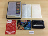 DG2812 Nobunaga no Yabou Bushou Fuunroku BOXED Mega Drive Genesis Japan
