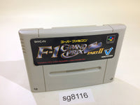 sg8116 F1 Grand Prix Part 2 Racing SNES Super Famicom Japan