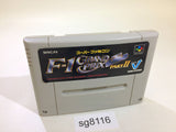 sg8116 F1 Grand Prix Part 2 Racing SNES Super Famicom Japan