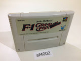 F1 Grand Prix Racing SNES Super Famicom Japan - SF4002