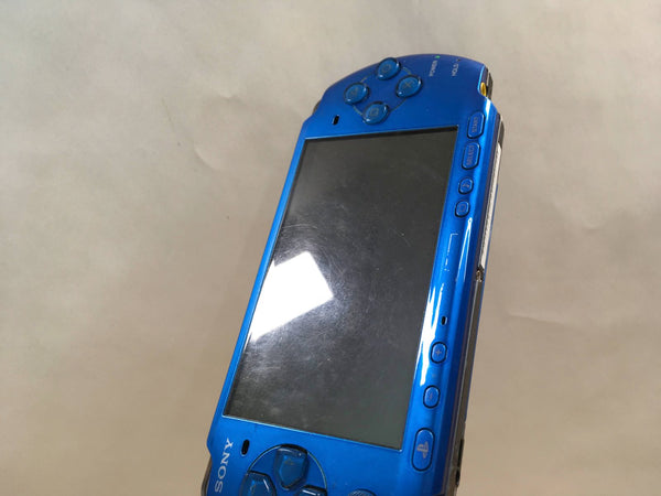 gc3285 Plz Read Item Condi PSP-3000 VIBRANT BLUE SONY PSP Console 