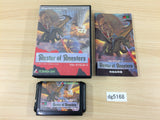 dg5168 Master of Monsters BOXED Mega Drive Genesis Japan