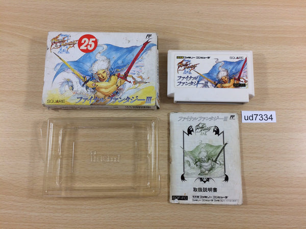 ud7334 Final Fantasy 3 BOXED NES Famicom Japan