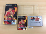 KentouOu World Champion Boxing BOXED SNES Super Famicom Japan - UD6951