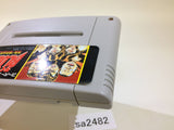 Rokudenashi Blues Taiketsu! Tokyo Shitennou SNES Super Famicom Japan - SA2482