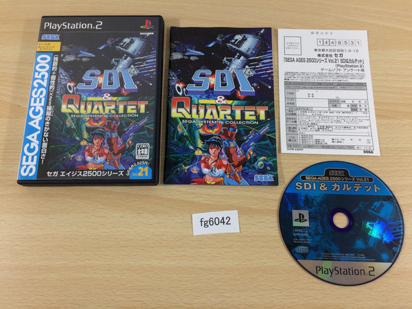 FG6042 SDI & Quartet Sega Age 2500 PS2 Japan
