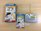 Captain Tsubasa IV 4 Pro no Rivaltachi BOXED SNES Super Famicom Japan - UD2689