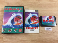 di3977 Cool Spot BOXED Mega Drive Genesis Japan