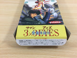 3x3 Eyes Seima Kourinden BOXED SNES Super Famicom Japan - UD2574