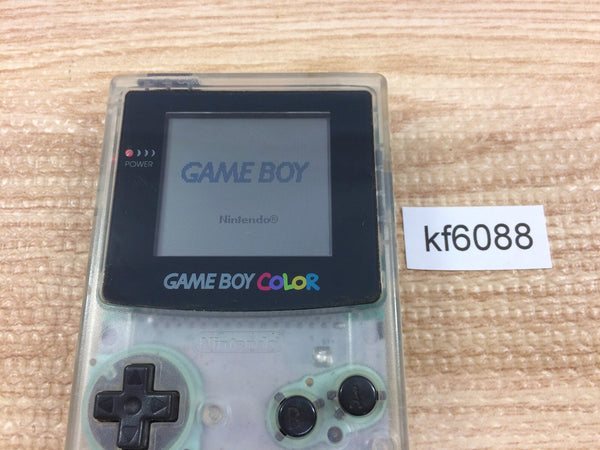 kf6088 Plz Read Item Condi GameBoy Color Clear Game Boy Console Japan