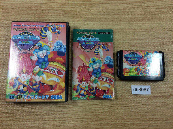 DH8067 Wonder Boy III Monster Lair BOXED Mega Drive Genesis Japan