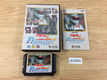 DH2884 Nakajima Satoru Kanshuu F1 Super License BOXED Mega Drive Genesis Japan