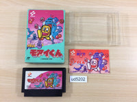 ud5202 Moai Kun BOXED NES Famicom Japan