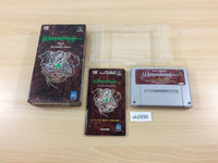 UB2850 Wizardry Gaiden 4 Throb of the Demon'sHeart BOXED SNES SuperFamicom Japan