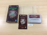 UB2850 Wizardry Gaiden 4 Throb of the Demon'sHeart BOXED SNES SuperFamicom Japan
