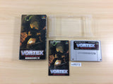 Vortex The FX Robot Battle BOXED SNES Super Famicom Japan - UD8072