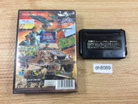 DH8069 Advanced Daisenryaku Deutsch Dengeki Sakus BOXED Mega Drive Genesis Japan