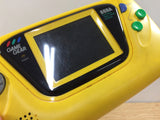 Game Gear Yellow SEGA Console Japan - Not Working DH7652