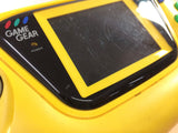 Game Gear Yellow SEGA Console Japan - Not Working DH7652