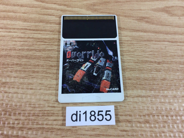 DI1855 OverRide PC Engine Japan