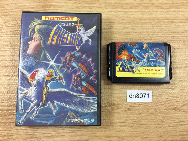DH8071 Phelios BOXED Mega Drive Genesis Japan
