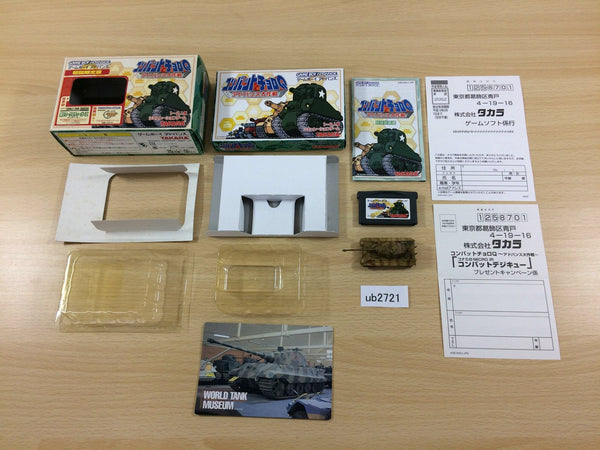 UB2721 Combat Choro Q BOXED GameBoy Advance Japan