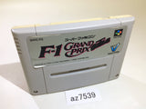 F1 Grand Prix Racing SNES Super Famicom Japan - AZ7539