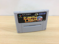 UB5490 Earth Light Animetic Space War Game BOXED SNES Super Famicom Japan