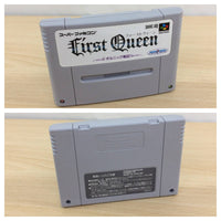 ub8917 First Queen Ornic Senki BOXED SNES Super Famicom Japan