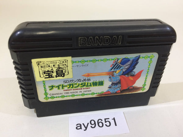 ay9651 SD Gundam Gaiden Knight Gundam Story NES Famicom Japan