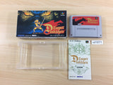 Super Drakkhen Dragon View BOXED SNES Super Famicom Japan - UD1871