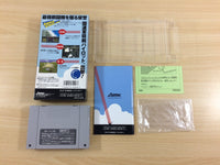ud7074 F15 Super Strike Eagle BOXED SNES Super Famicom Japan