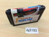 dg5183 Nakajima Satoru Kanshuu F1 Grand Prix Mega Drive Genesis Japan