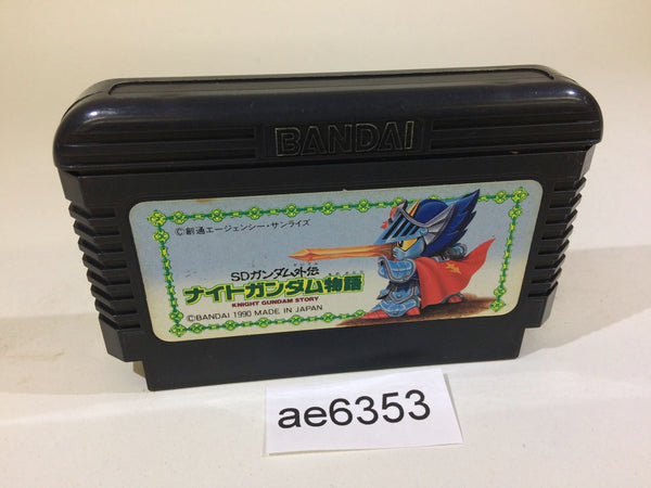AE6353 SD Gundam Gaiden Knight Gundam Story NES Famicom Japan