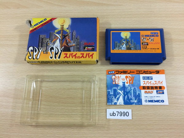 ub7990 Spy vs. Spy BOXED NES Famicom Japan