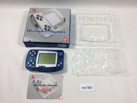 wa1981 Wonder Swan Skeleton Blue Console BOXED Bandai Japan